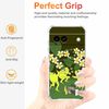 Dancing Frogs Hippie Animals Party Pattern,Soft TPU Bumper Phone Case Compatible with Google Pixel 8a