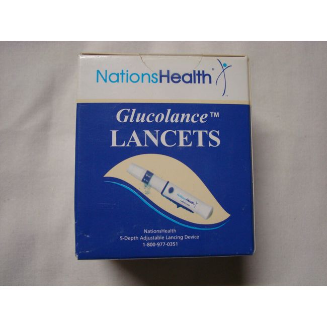 NationHealth Glucolance Lancets