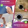 Rectangle Mouse Mat & Round Coaster Set - Encryption Code Cache Data Computer 20 cm & 9 cm for Computer & Laptop, Office, Gift, Non-slip Base #16337