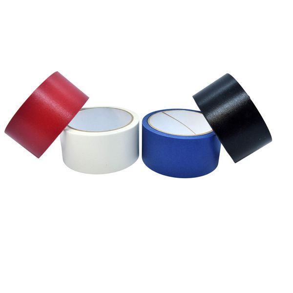 care4books Economy Books Spine Repair Tape x4 BLUE/BLACK/WHITE/RED - 48mm x 10mm