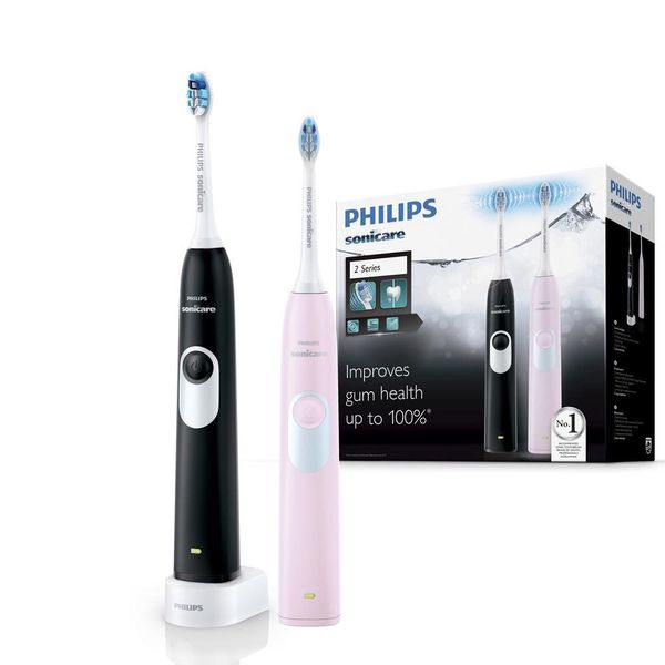 Philips Sonicare 2 Series Rechargeable Electric Toothbrush Oral Teeth Gum Health