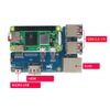 4-Way USB Hub Expansion Board Module for Raspberry Pi Zero Series BPI M2 Zero Expansion Board Replacement