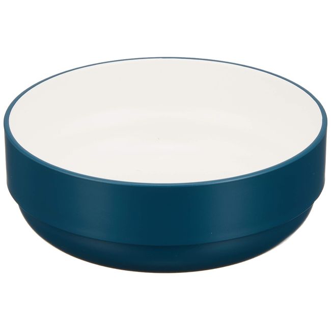 tak Kids Dish Bowl, Standard S, Kids Bowl, Navy, 4.9 x 4.9 x 1.4 inches (10 x 10 x 3.5 cm), JTN-0120-NV