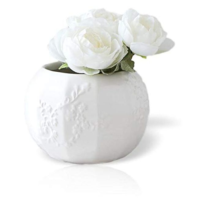 Arrangement Base "FLOWER LINE II (Flower Line Two) White 120-552-100"