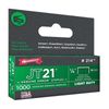 Arrow 214 JT21 1/4-Inch Staples, 1,000-Staples