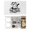 'Robot Vacuum Cat' Mini Travel Sewing Kit (SE00037714)