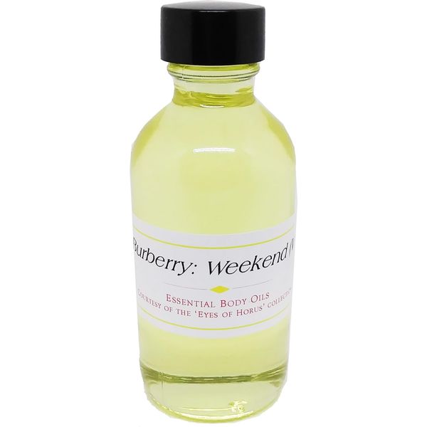 Barnberry: Weekend - Type For Women Scented Body Oil Fragrance [Regular Cap - Gold - 2 oz.] - ID#24622