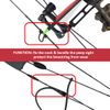 Luoyer Archery Bowstring Serving Thread and Bowstring Serving Jig Set Archery Nylon String Maintenance Accessories for Tying Peep Sight for Compound Bow Recurve Bow Black