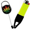LIGHTER LEASH Premium Clip Rasta Series