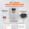 3HP 2.2KW 10A Variable Frequency Drive VFD for 3-Phase Motor Speed Control