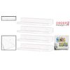 Functional 15-Inch Clear Acrylic Floating Wall Shelves - Easy Installation