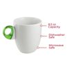 Guzzini Feeling Mug - Acid Green