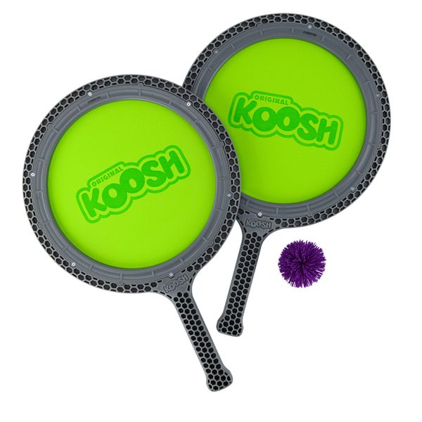 Koosh Paddle Playset – Kids Outdoor Toys, Beach Toys, Kids Games, Outdoor Games for Adults and Family, Outdoor Games for Kids, Kids Toys, Fidget Toys for Kids, Ages 4+