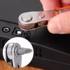 Ratcheting Right Angle Screwdriver Hex Drive 90 Degree Offset+10pc Bit Set T20