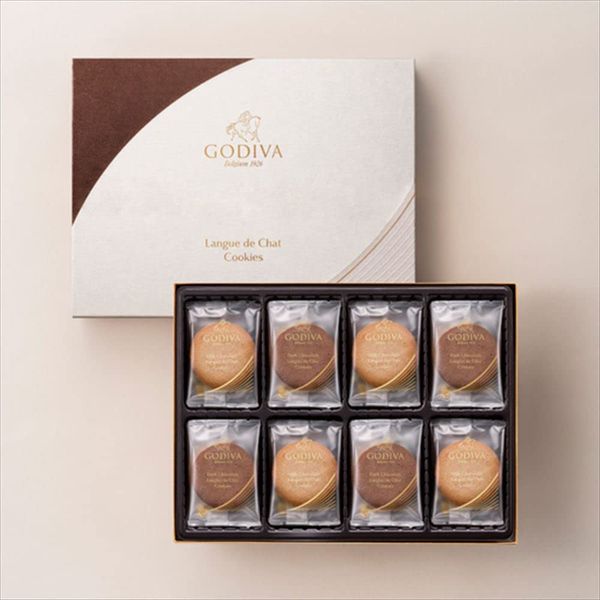 GODIVA Langued Chat Cookie Assortment (30 Count)