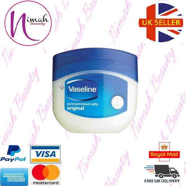 2 X Vaseline Pure Petroleum Jelly Original 100ml