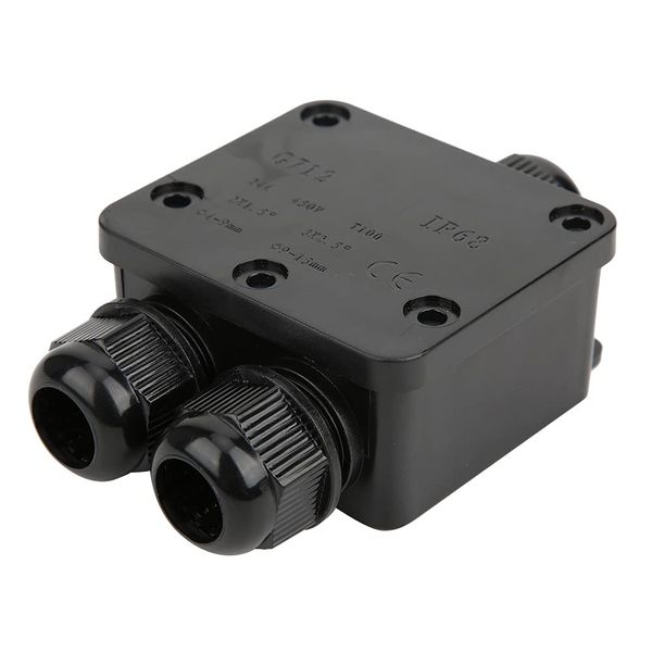 ABS 24A 450 V Junction Terminal Box Cable Connector Case IP68 3-Way Y-Shaped