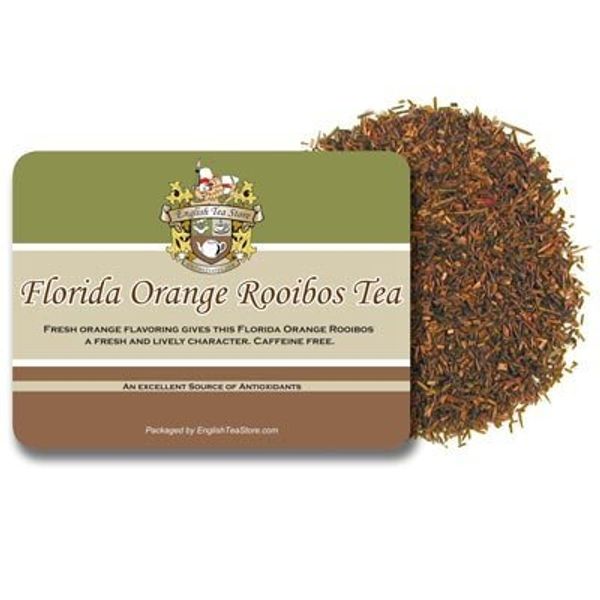 Florida Orange Rooibos Caffeine Free Tea - Loose Leaf - 16oz