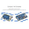 Mini Base Board for Raspberry Pi Compute Module 4 Lite/EMMC Series Module, with CM4 Socket, Raspberry Pi 40PIN GPIO Header, and Multiple Connectors, for Evaluating CM4 or Integrated into End Product