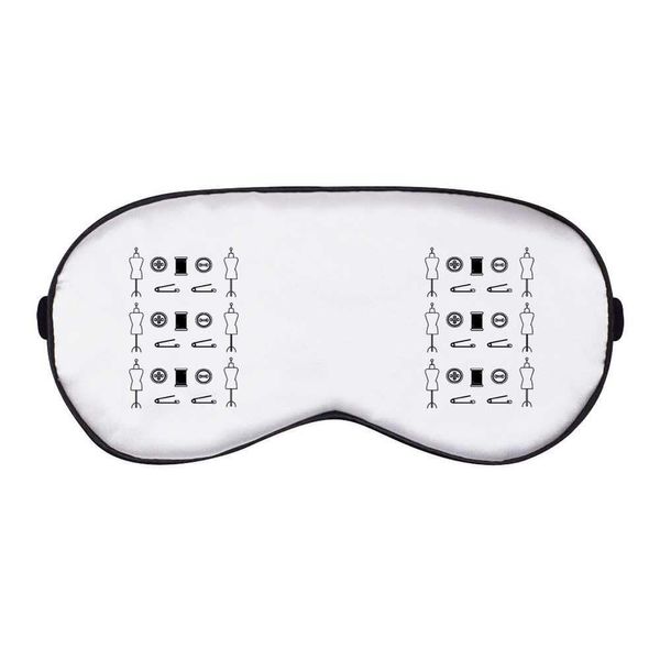 'Sewing Pattern' Sleep/Travel Eye Mask (EY00002999)