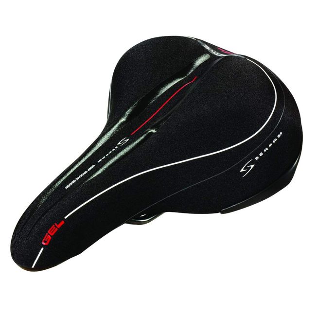 Serfas Men's Reactive Gel Bicycle Saddle