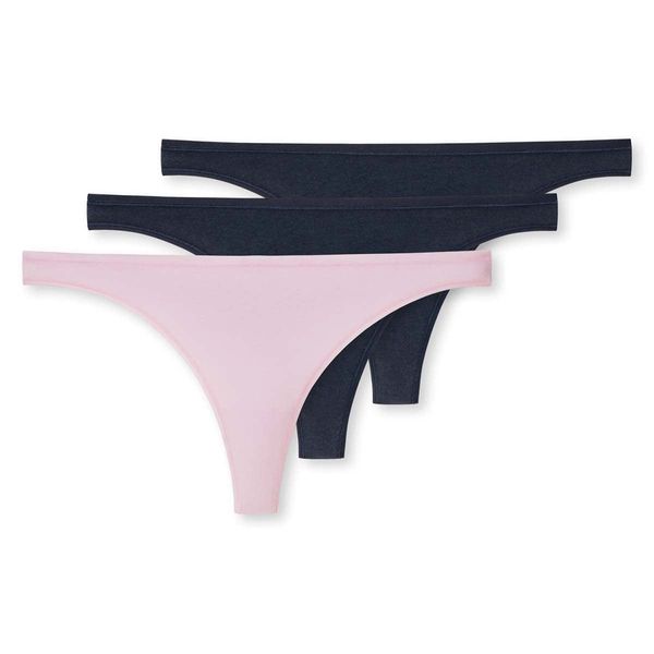 Schiesser Damen String Unterwäsche, Mehrfarbig, 34