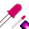 5mm Round Top Diffused Pink LED - Ultra Bright (Pack of 10)