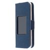 Mobile WiFi Router H01 Dedicated Case Cover Notebook Leather Flip Compatible (Navy)