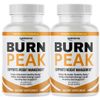 Burn Peak Capsules Supplement Supports for Weight Management - 2 Bottles