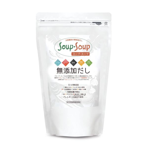 Natural Ingredients Additive-Free Dashi, Soup, Soup, 21.2 oz (600 g), Value Bag, No Allergies 28 Items, Soup, Soup