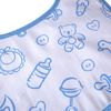 LittleForBig Big Sized Bib 2 Packs-Nursery Blue/Pink
