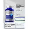 Brain Support Supplement | 120 Capsules | Memory, Focus, Clarity | by Horbaach