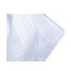 Men's Handkerchiefs 100% Cotton Solid White Hankies Set