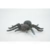 Spider Black Tarantula, Solid Rubber, Toy, Realistic Figure Model, 4" ABC16 B263
