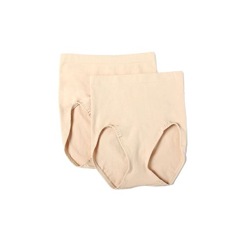 Bali womens Shaping Ultra Control Dfx204 2-pack shapewear briefs, Soft Taupe/Soft Taupe, Medium US