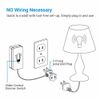 DEWENWILS Plug in Dimmer Switch for Dimmable LED/CFL Lights 5 ft Cord White