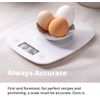 Kitchen Scale Electronic Digital LCD Food Coockng Weighing Acurate Scale White