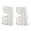 Professional Replacement Blade Cutter Compatible with Oster Fast Feed, 18 Teeth Ceramic Moving Blade 2pcs