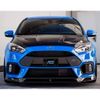iPick Image for Ford Focus RS 3D Logo on Logo Pattern Brushed Aluminum License Plate