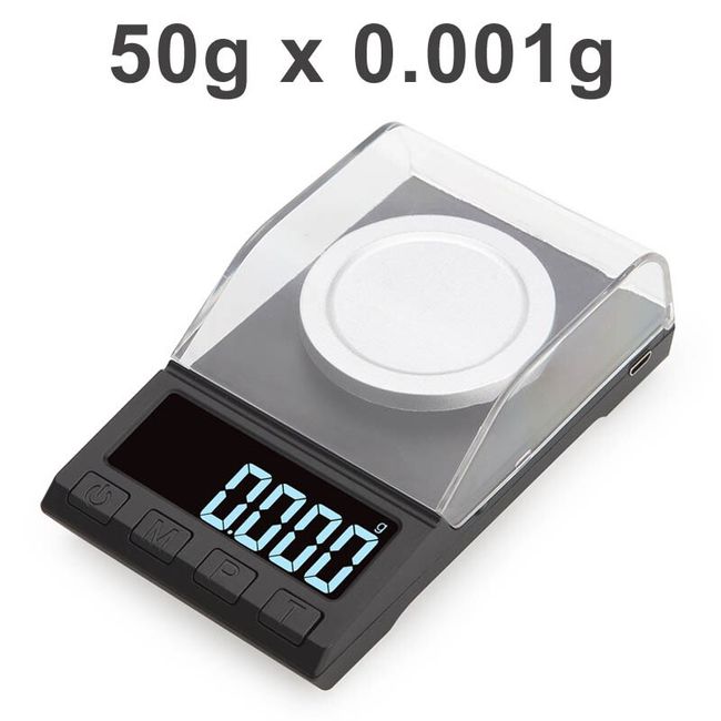 50g High Precision Professional Digital Gold Jewelry Milligram Scale Mini  Electronic Balance Powder Scale