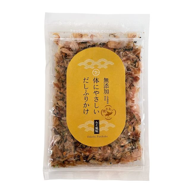 Furikake Healthy Dashi Furikake No Additives, Made in Japan, Natural Health, Miso Flavor, Grilled Chin, 1.4 oz (40 g)