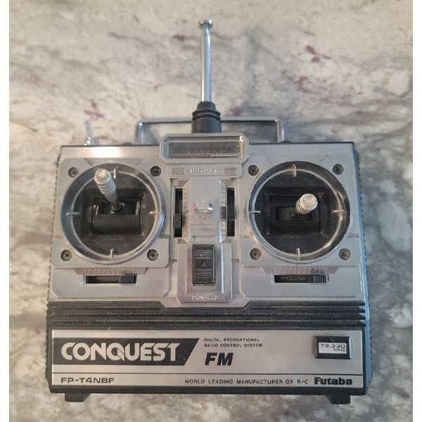 Conquest FP-T4NBF RC Controller RADIO CONTROL SYSTEM FM 72.330 MHZ