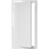 ECOPRO VENT 8" x 16" White Plastic Access Panel. Service Shaft Door Panel. Pl...