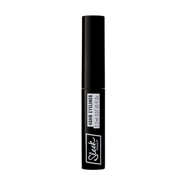 Sleek MakeUp 48HR Liquid Eyeliner, Black, 2 ml