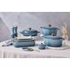 Le Creuset 71507154340099 Oval Stoneware Spoon Rest Chambray