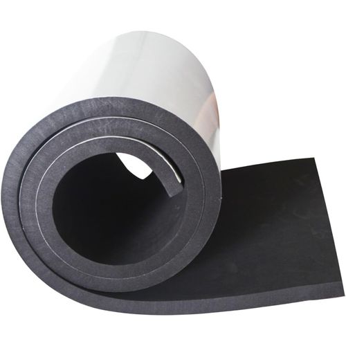 Foam Padding Adhesive,Closed Cell Foam Sheet Roll 60x8x0.5 Inch Multi-Function Insulating Foam Board, Soundproofing, and Weatherproof for DIY Projects, Multi-Function Soundproof Rubber Mat - Black
