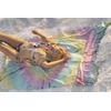 Tie Dye Rainbow Beach Towel