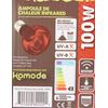 Komodo Infrared Heat Lamp ES, 100 Watt