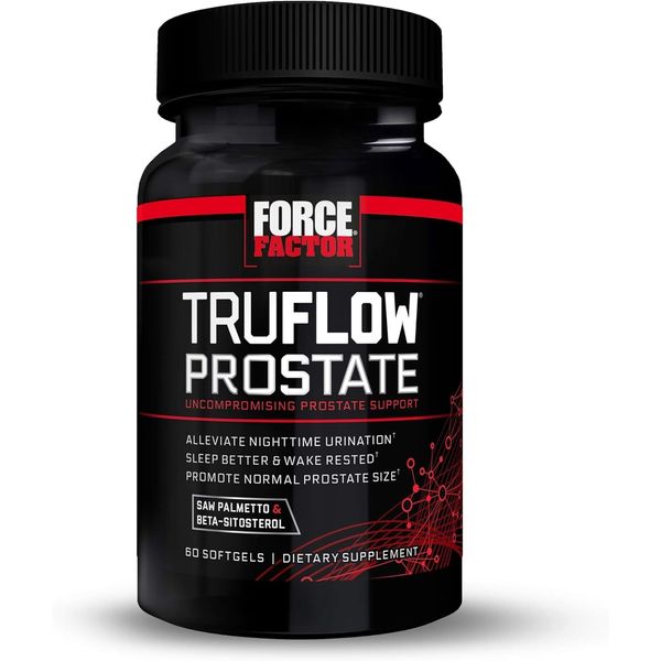 Force Factor TRUFLOW Prostate Health Support for Men - 60 Count