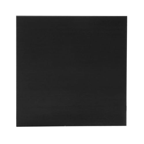FHC S4X4MB 4" x 4" Architectural Finish Sample - Matte Black